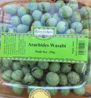 Mängden socker i Arachides Wasabi