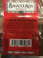 Mängden socker i Clou de girofle poudre