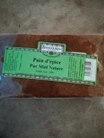 Mängden socker i Pain d'épice pur miel nature