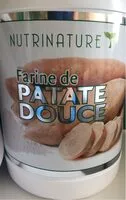 Mängden socker i Farine de patate douce