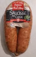 Mängden socker i Saucisse aux choux fumee