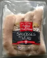 Mängden socker i Saucisses de veau
