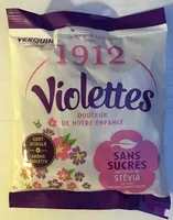 Mängden socker i Violettes sans sucres