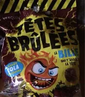 Mängden socker i Têtes brulées