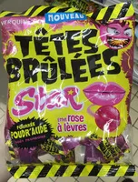Mängden socker i Têtes Brûlées Star effet Rose à lèvres