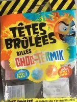 Mängden socker i Têtes Brûlées - Billes Choc-Termik
