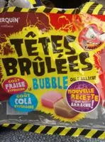 Mängden socker i Têtes Brûlées Le Bubble