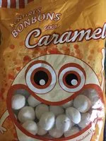 Mängden socker i Tendres bonbons goût caramel