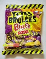 Mängden socker i Têtes brûlées Billes Pong