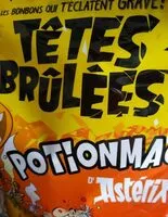 Mängden socker i Têtes brûlées Potionmagik d'Astérix