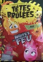 Mängden socker i Têtes Brûlées - Barre de feu