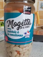 Mängden socker i Mogette de Vendée à la Vendéenne