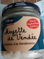 Mängden socker i Mogette de Vendée cuisinée à la vendéenne