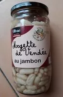 Mängden socker i Mogette de Vendée