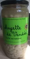 Mängden socker i Mogette de Vendée Cuite au Naturel
