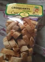 Mängden socker i Croquants amandes