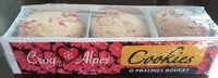 Mängden socker i Cookies Ô Pralines Rouges