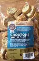 Mängden socker i Croutons aux algues