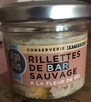 Mängden socker i Rillettes de bar sauvage a la fleur de sel