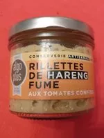 Mängden socker i Rillettes De Harengs Fumes Au Tomates Confites