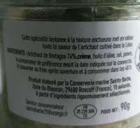 Mängden socker i Saveurs d'artichaud du Léon