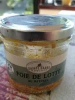 Mängden socker i Foie de lotte au naturel
