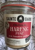 Mängden socker i Rillettes de hareng fumé aux tomates confites