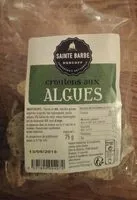 Mängden socker i Croutons aux algues