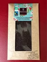 Mängden socker i Chocolat noir St-Domingue café du Honduras