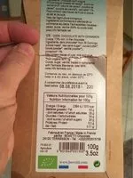 Mängden socker i Epicerie / Epicerie Sucrée / Chocolat Bio