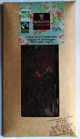 Mängden socker i Chocolat noir bio thé Earl Grey