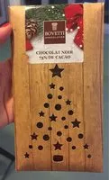 Mängden socker i Chocolat noir 73 % de cacao