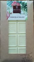 Mängden socker i Chocolat blanc