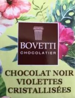 Mängden socker i Chocolat noir violettes cristalisees