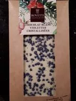 Mängden socker i Chocolat blanc violettes cristallisées