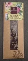 Mängden socker i Chocolat noir 73% origine Ghana