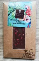 Mängden socker i Chocolat au lait roses cristallisées