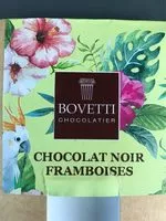 Mängden socker i Chocolat noir framboises