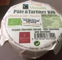 Mängden socker i Pâte à Tartiner Bio Chocolat au Lait - Noisettes