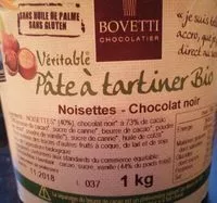 Mängden socker i Pâte à tartiner noisettes chocolat noir