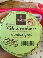 Mängden socker i Pate à tartiner noix chocolat lait