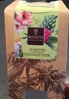 Mängden socker i Noisettes enrobees de chocolat noir