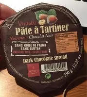 Mängden socker i Pâte a tartiner