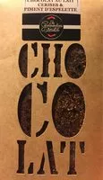 Mängden socker i Chocolat au lait cerises et piment d'espelette