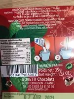 Mängden socker i Chocolats a fondre