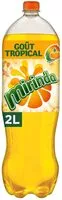 Mängden socker i Mirinda Boisson gazeuse goût tropical 2 L