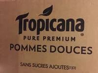 Mängden socker i Tropicana Pure premium pommes douces 10 L