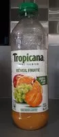 Mängden socker i Tropicana réveil fruité 1 L