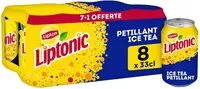Mängden socker i Lipton Liptonic l'original pétillant 7 x 33 cl + 1 offerte