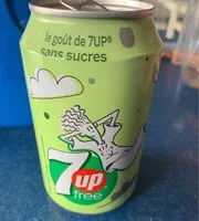 Mängden socker i 7UP Free 33 cl